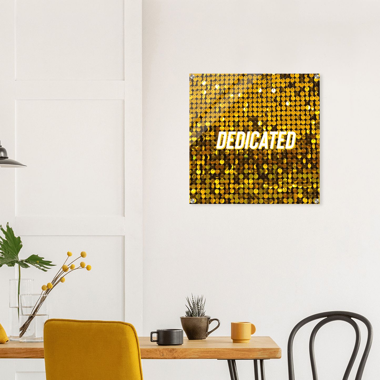 DEDICATED Acrylic Print