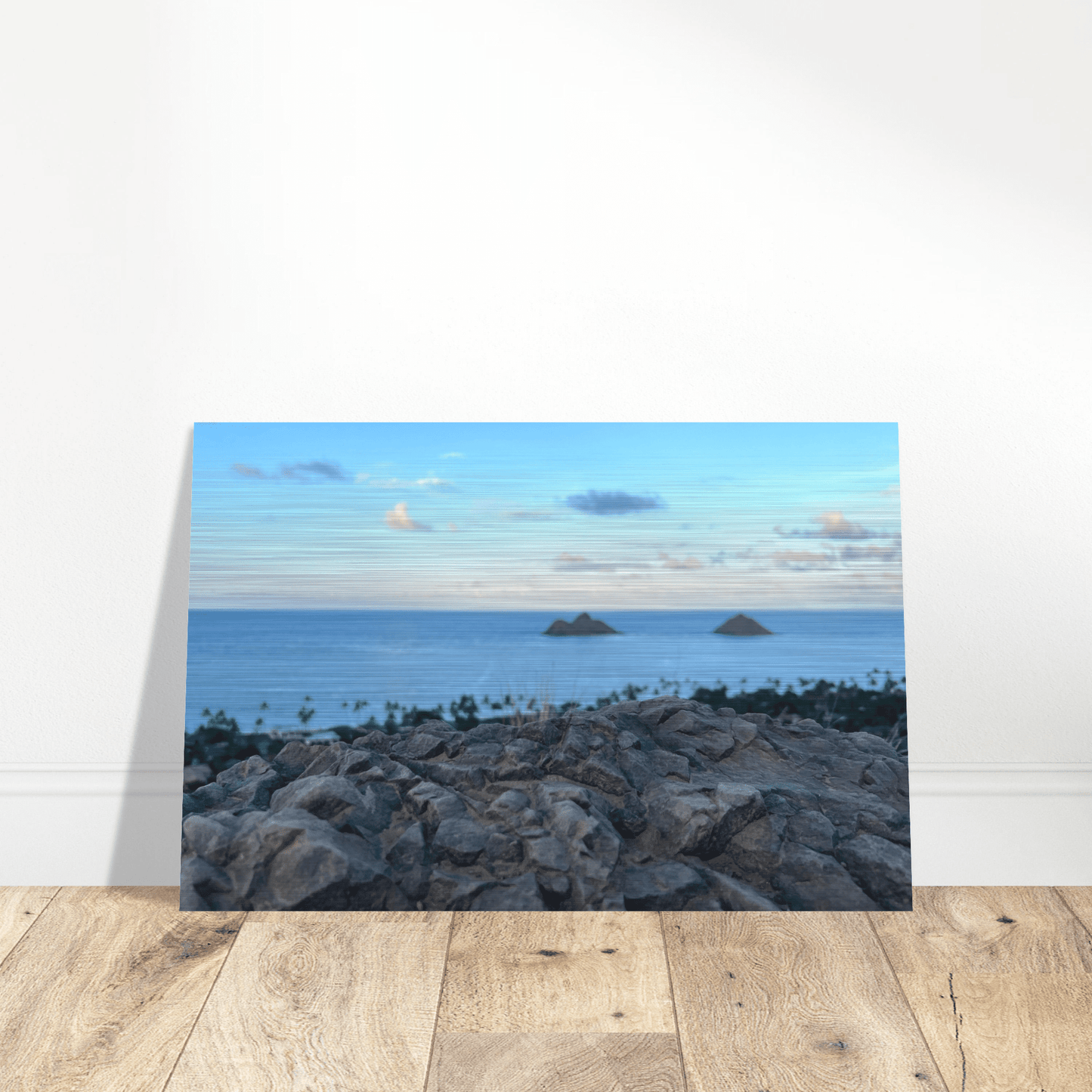 Cliff Home Brushed Aluminum Print