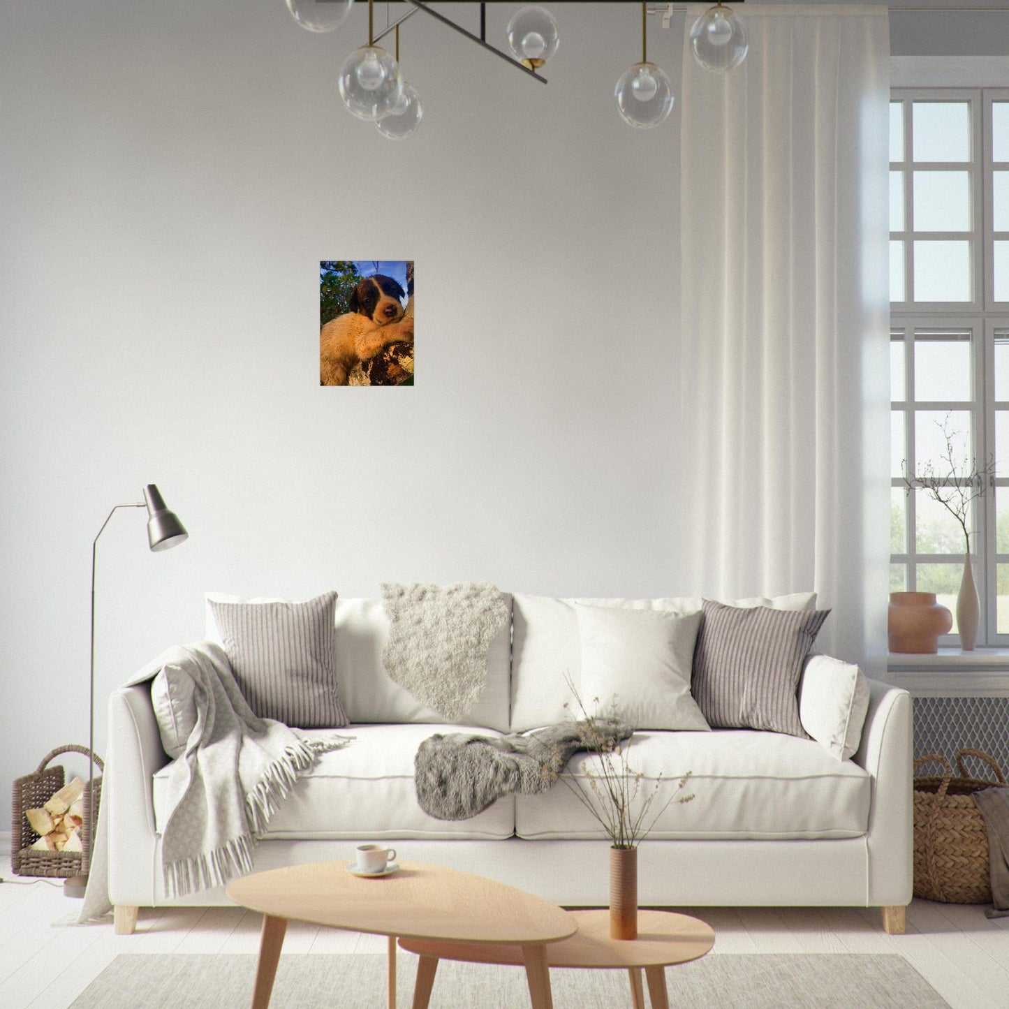 Kerochan Brushed Aluminum Print
