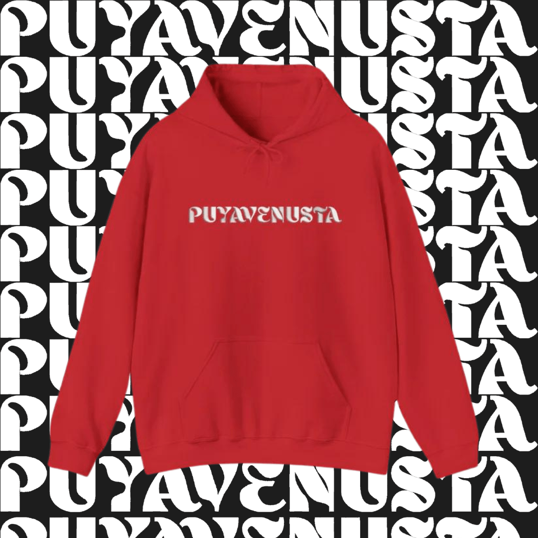 PUYAVENUSTA (WHITE LOGO) - HOODIE - PUYAVENUSTA