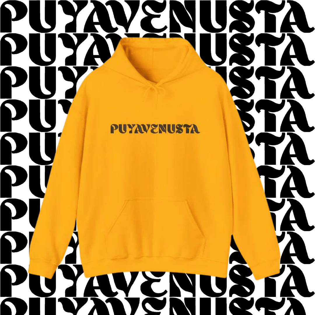 PUYAVENUSTA (BLACK LOGO) - HOODIE - PUYAVENUSTA