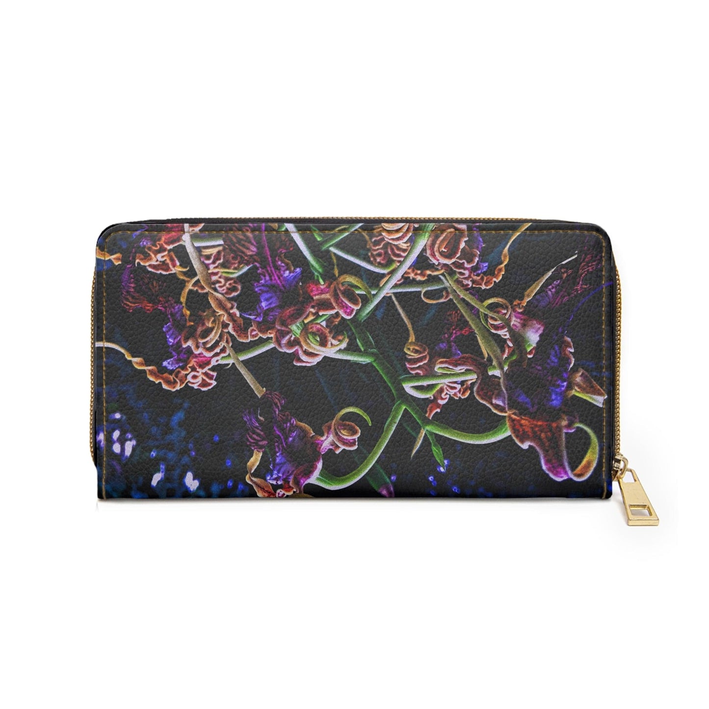 Orchidia Zipper Wallet