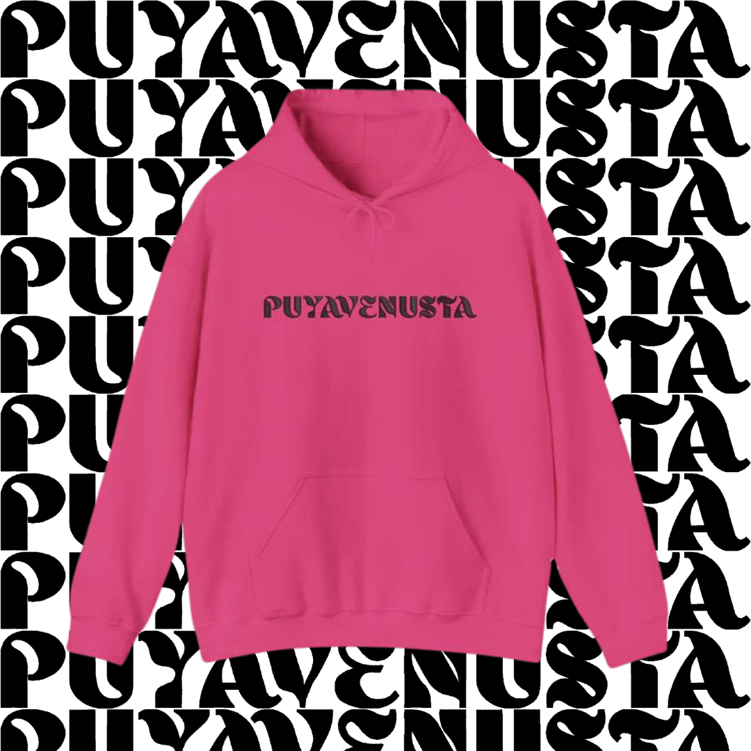 PUYAVENUSTA (BLACK LOGO) - HOODIE - PUYAVENUSTA