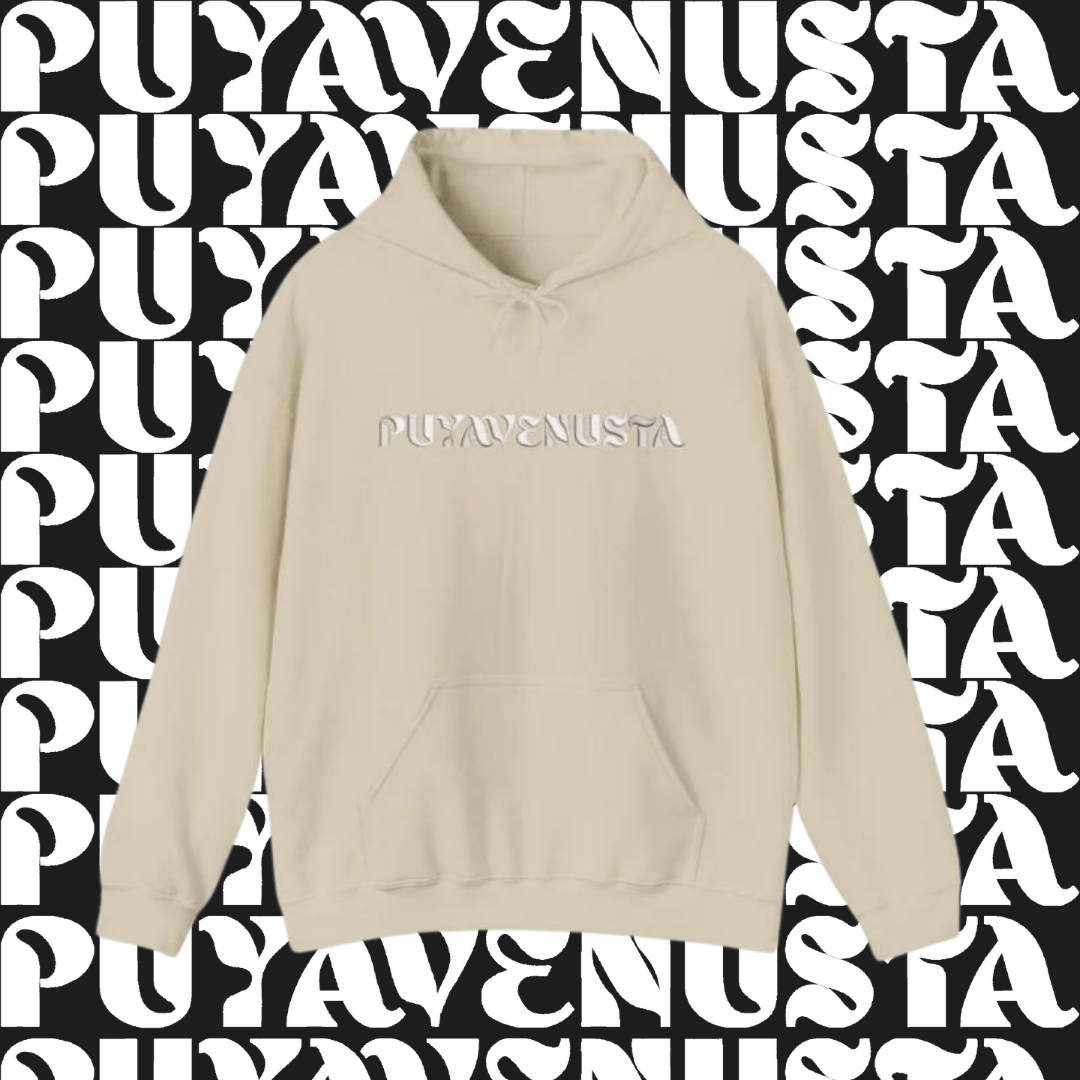 PUYAVENUSTA (WHITE LOGO) - HOODIE - PUYAVENUSTA