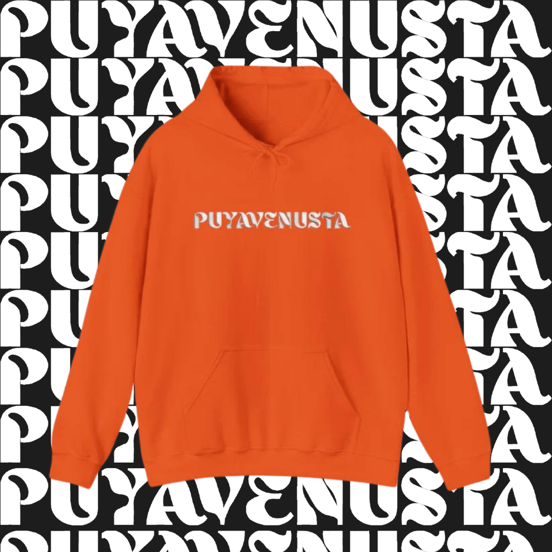 PUYAVENUSTA (WHITE LOGO) - HOODIE - PUYAVENUSTA