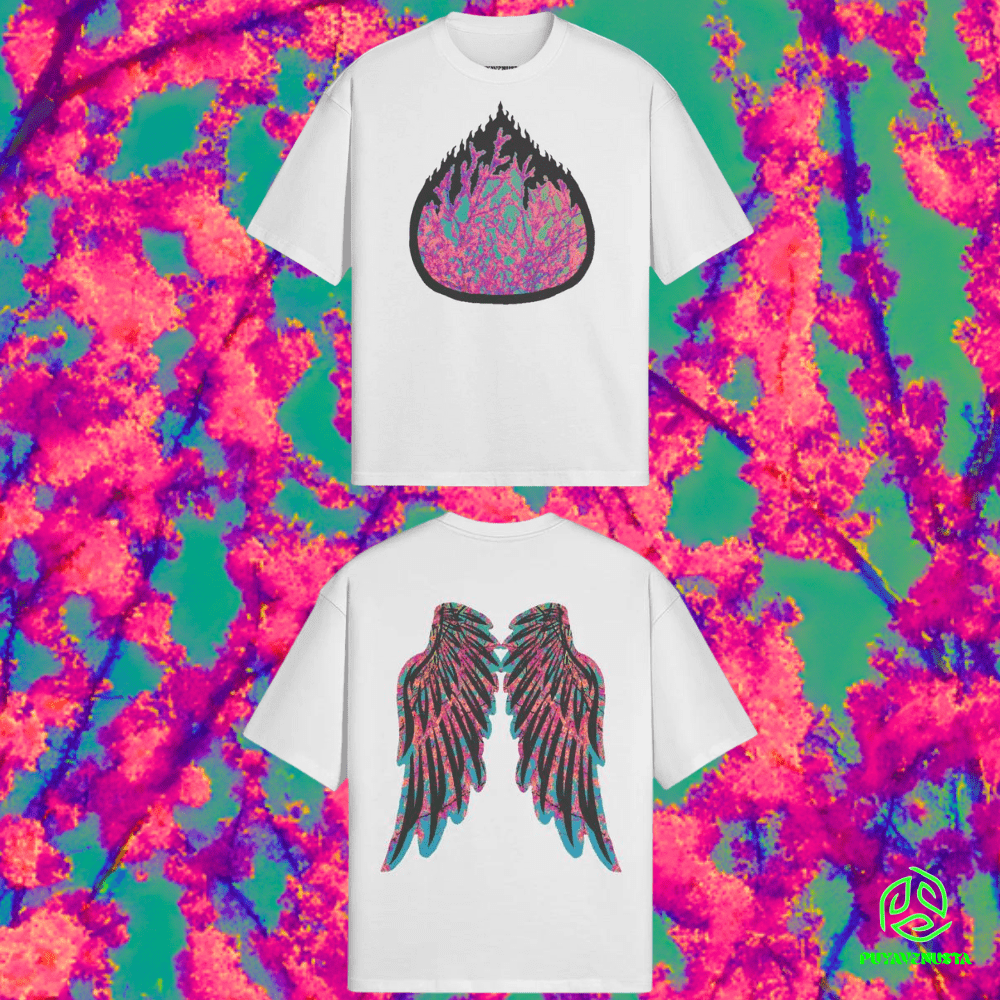RIO FLAMES - PREMIUM COTTON BOXY T-SHIRT - PUYAVENUSTA