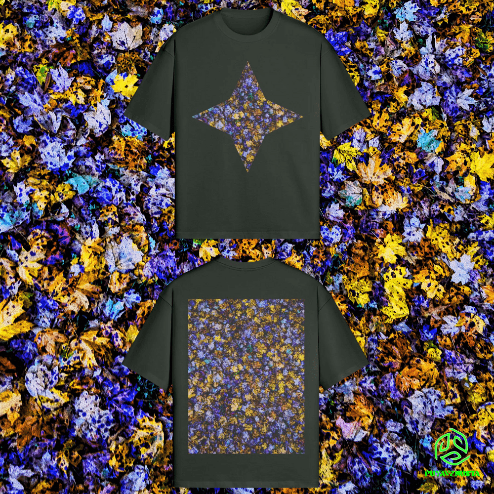AUTUMN STAR - PREMIUM COTTON BOXY T-SHIRT - PUYAVENUSTA