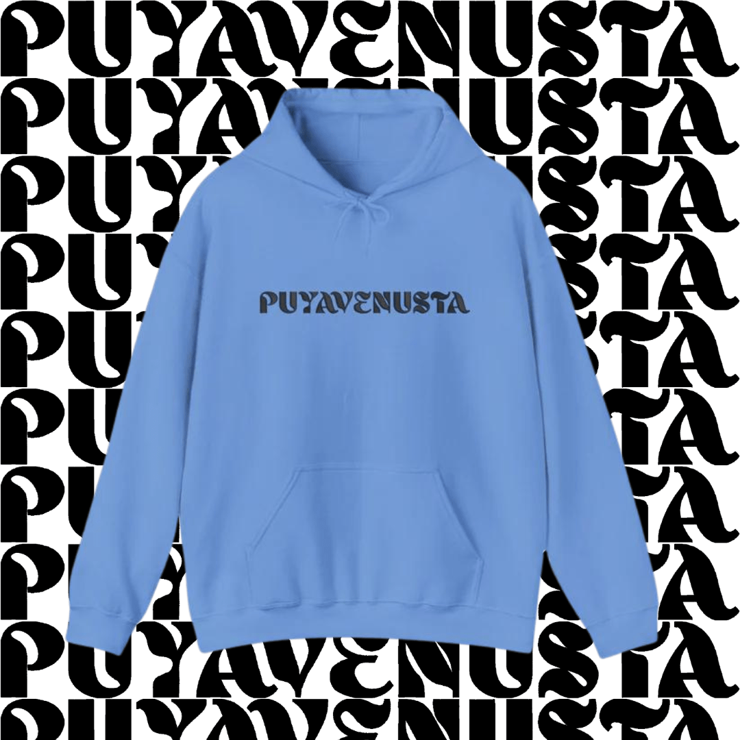 PUYAVENUSTA (BLACK LOGO) - HOODIE - PUYAVENUSTA