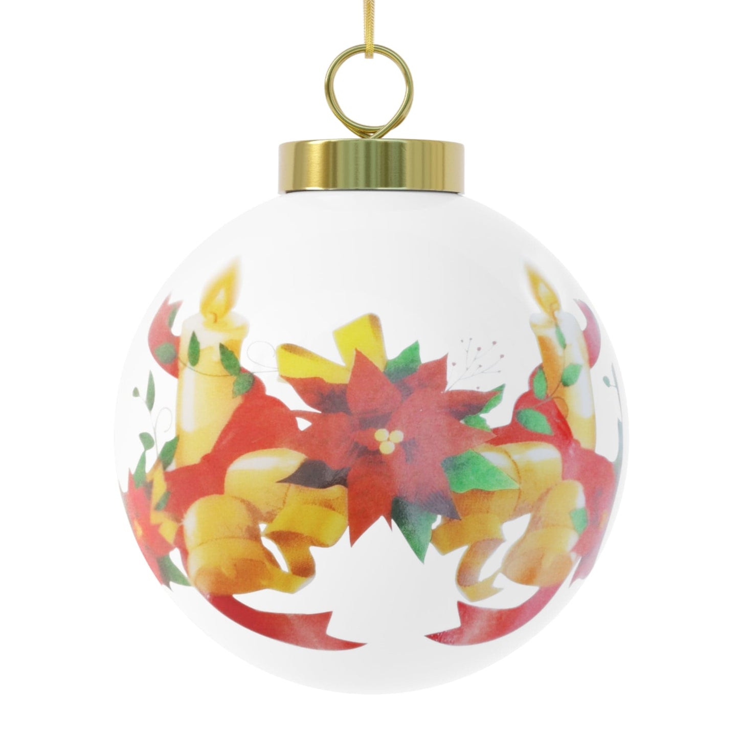 Orchidia Christmas Ball Ornament