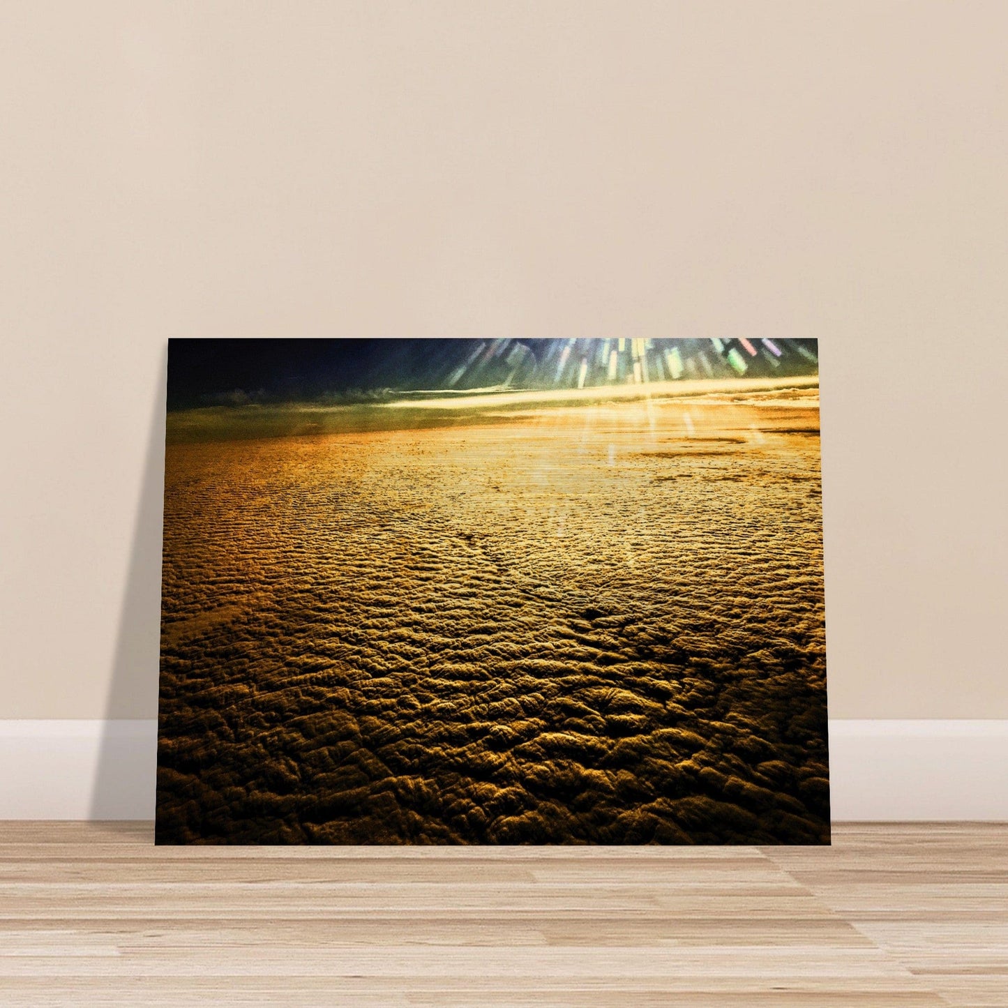 Brushed Aluminum Print God's Plan