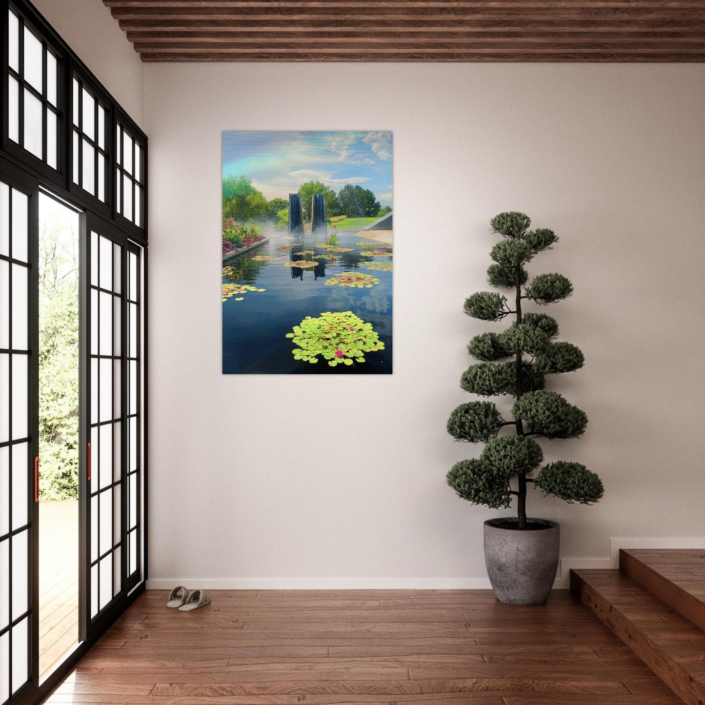 Colorado Springs Brushed Aluminum Print