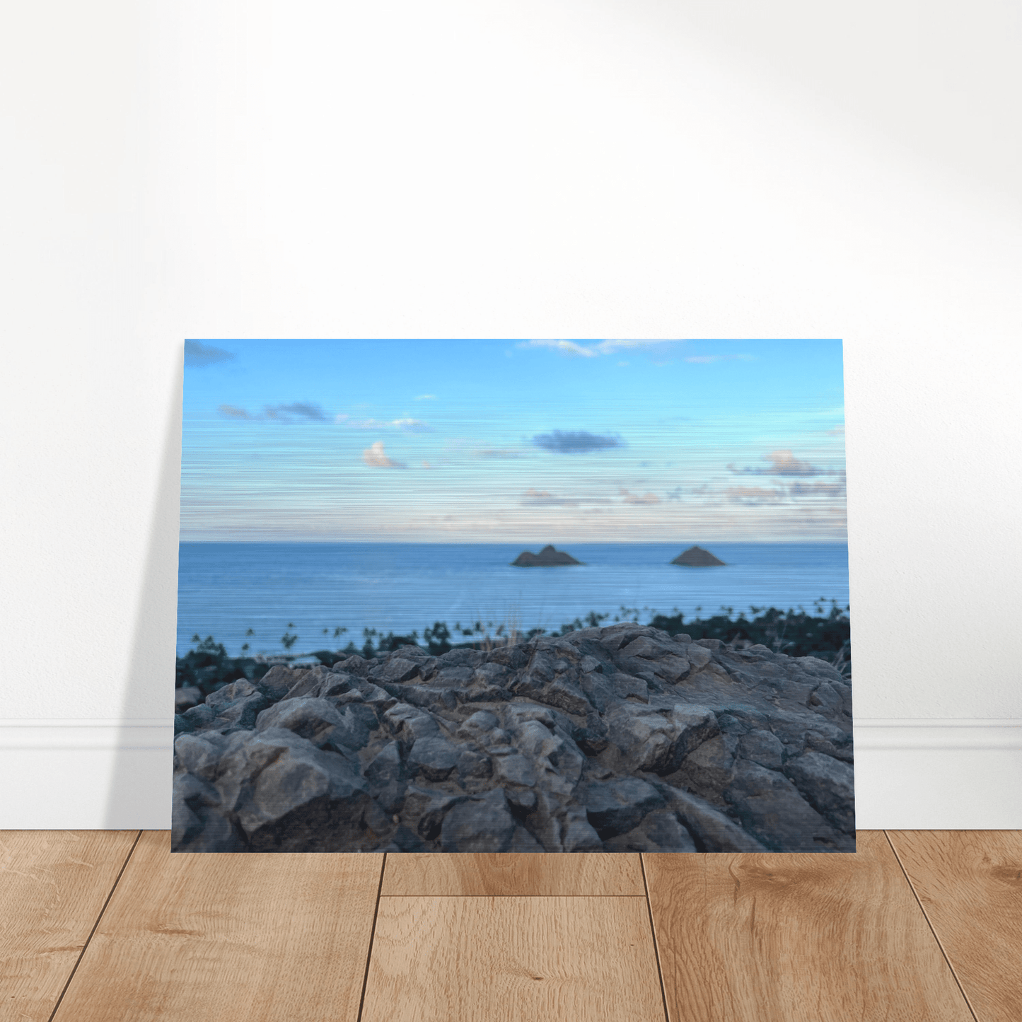 Cliff Home Brushed Aluminum Print