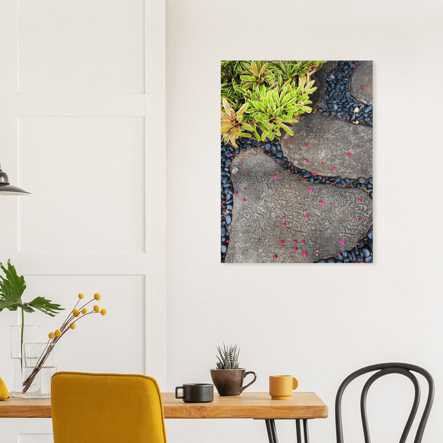 Steps in Paradise Brushed Aluminum Print