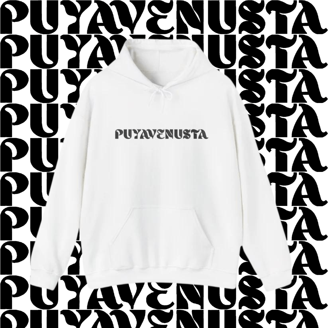 PUYAVENUSTA (BLACK LOGO) - HOODIE - PUYAVENUSTA