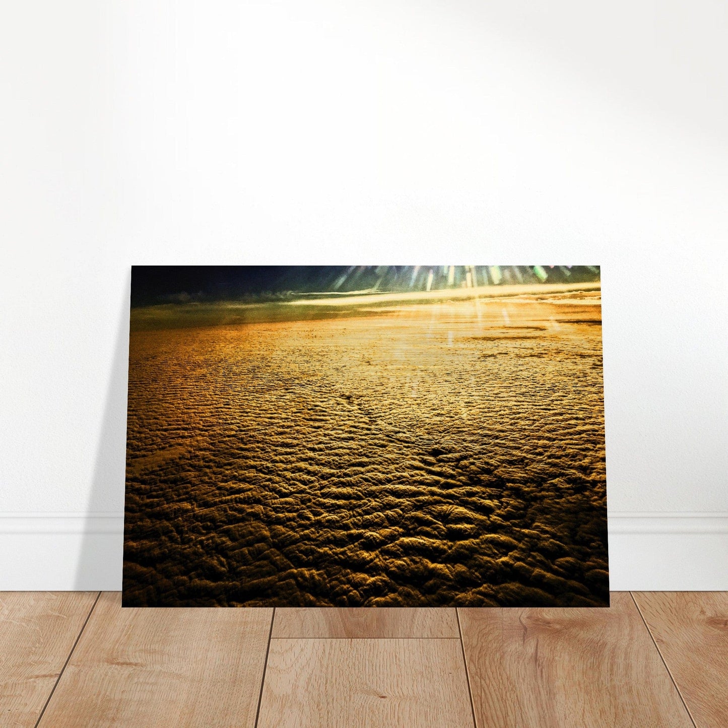 Brushed Aluminum Print God's Plan