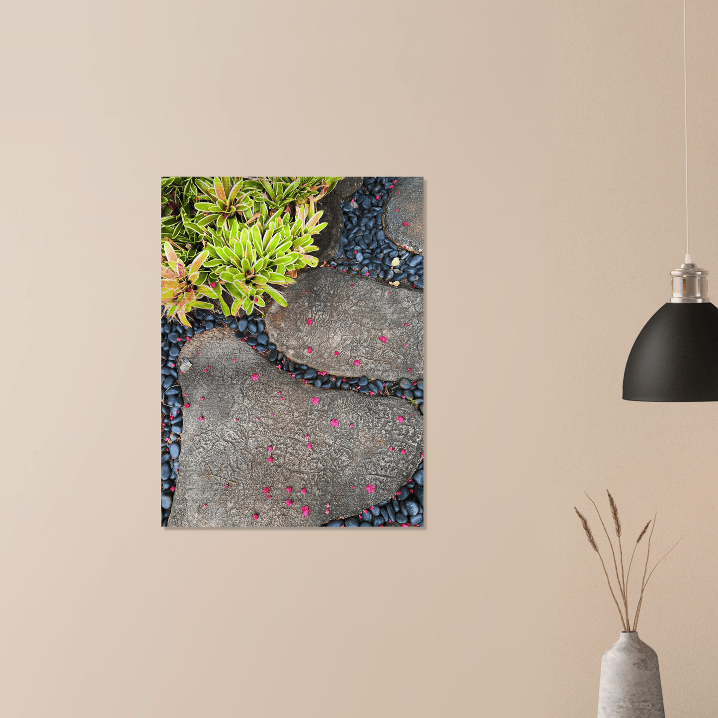 Steps in Paradise Brushed Aluminum Print
