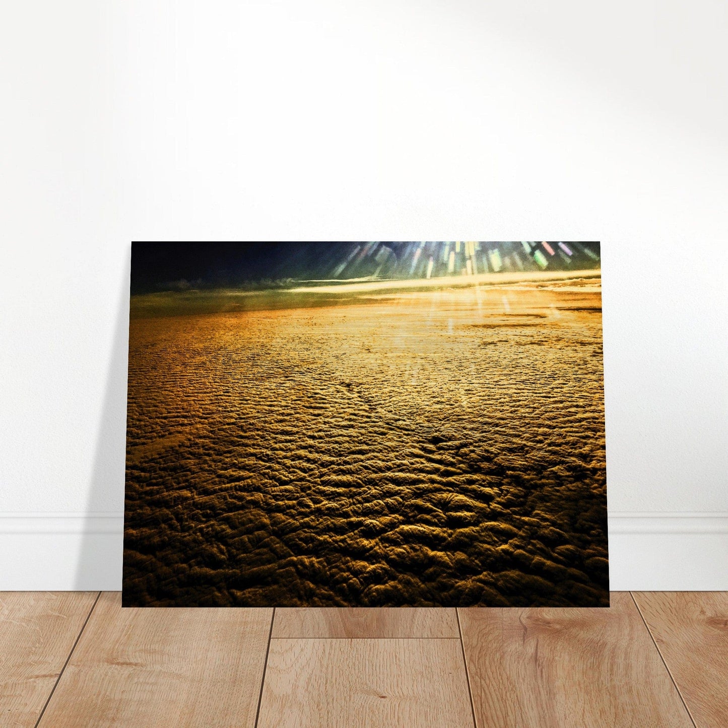 Brushed Aluminum Print God's Plan