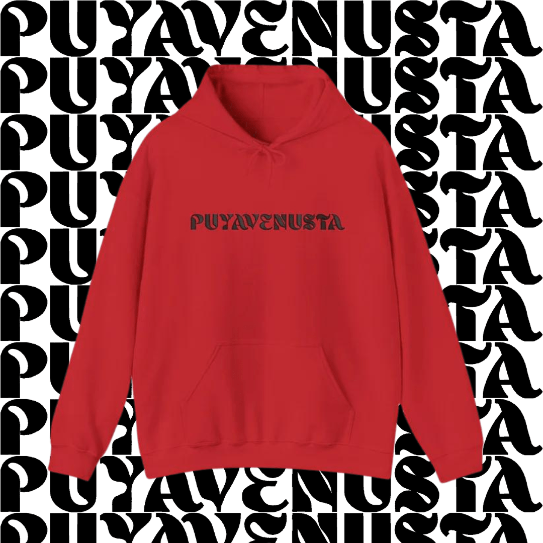 PUYAVENUSTA (BLACK LOGO) - HOODIE - PUYAVENUSTA