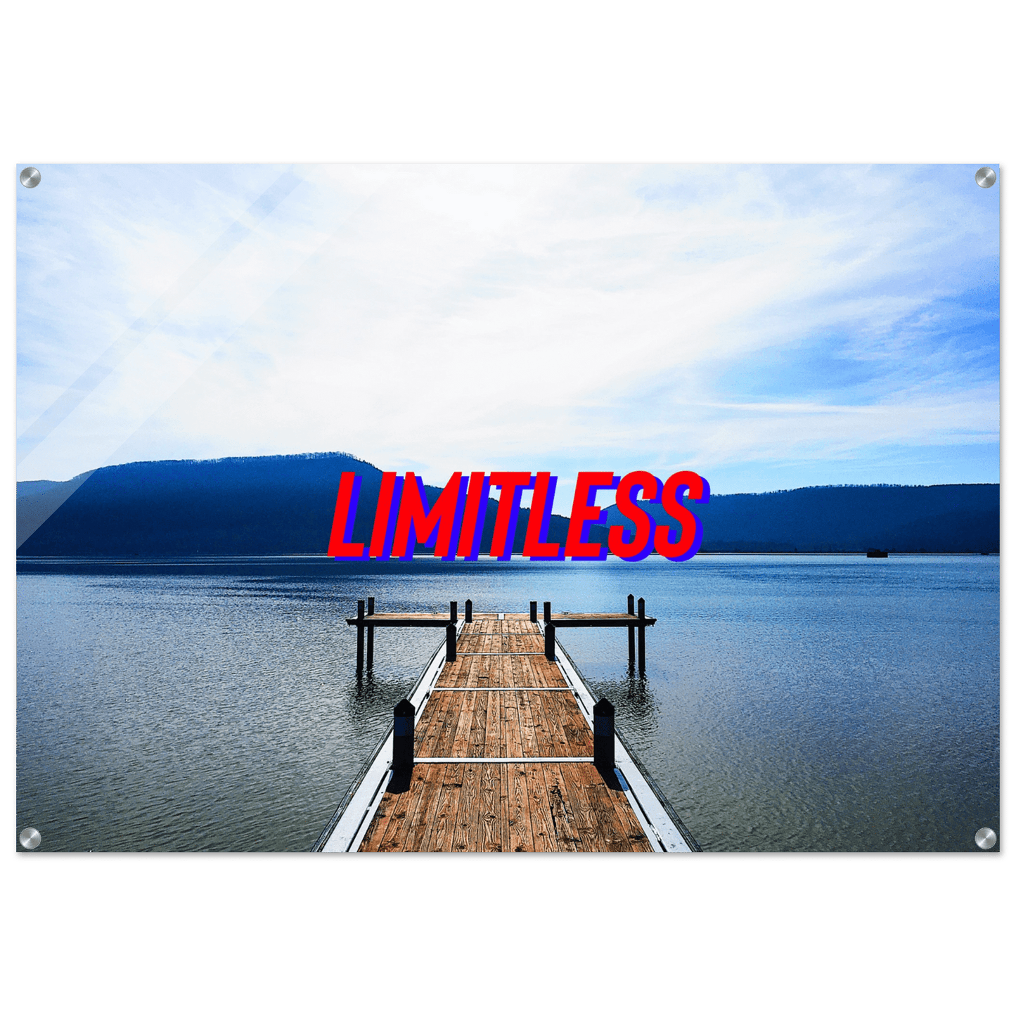 LIMITLESS Acrylic Print