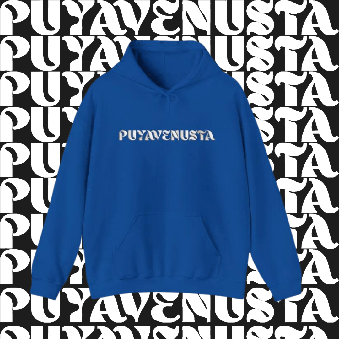 PUYAVENUSTA (WHITE LOGO) - HOODIE - PUYAVENUSTA