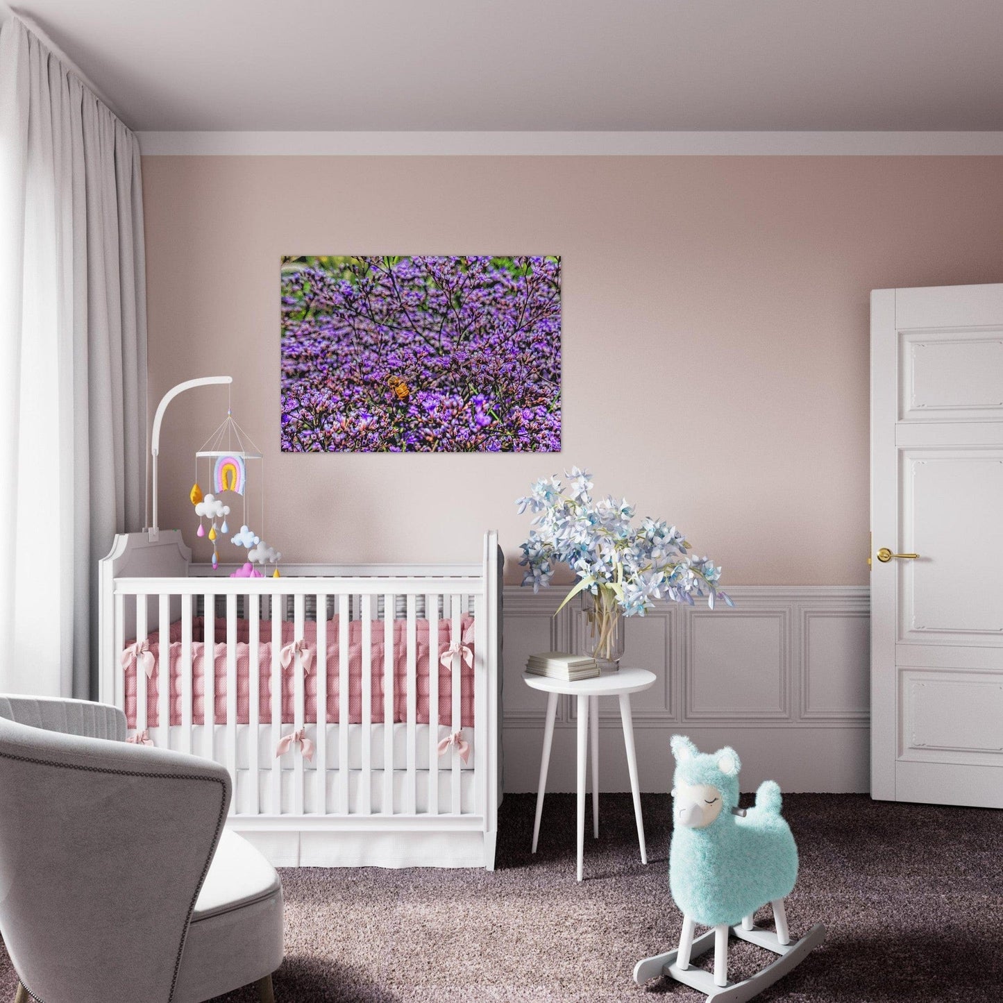 Flight of the Bumblebee Brushed Aluminum Print