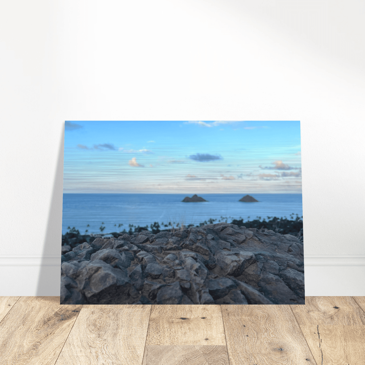 Cliff Home Brushed Aluminum Print