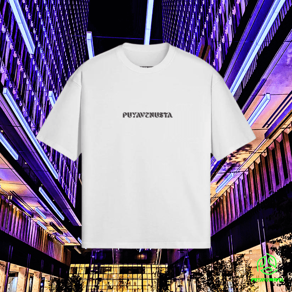NEON ATL - PREMIUM COTTON BOXY T-SHIRT - PUYAVENUSTA