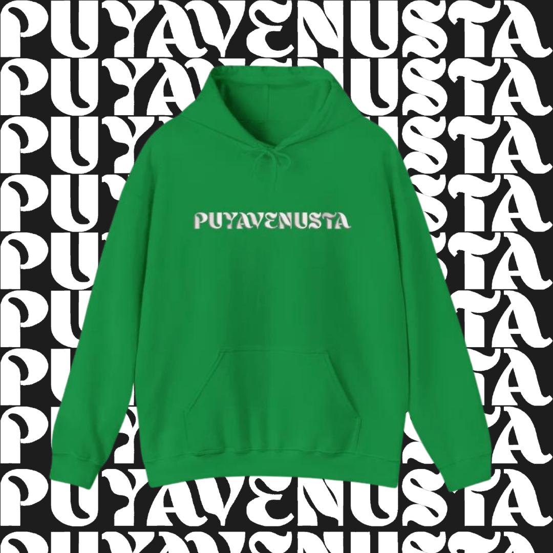 PUYAVENUSTA (WHITE LOGO) - HOODIE - PUYAVENUSTA