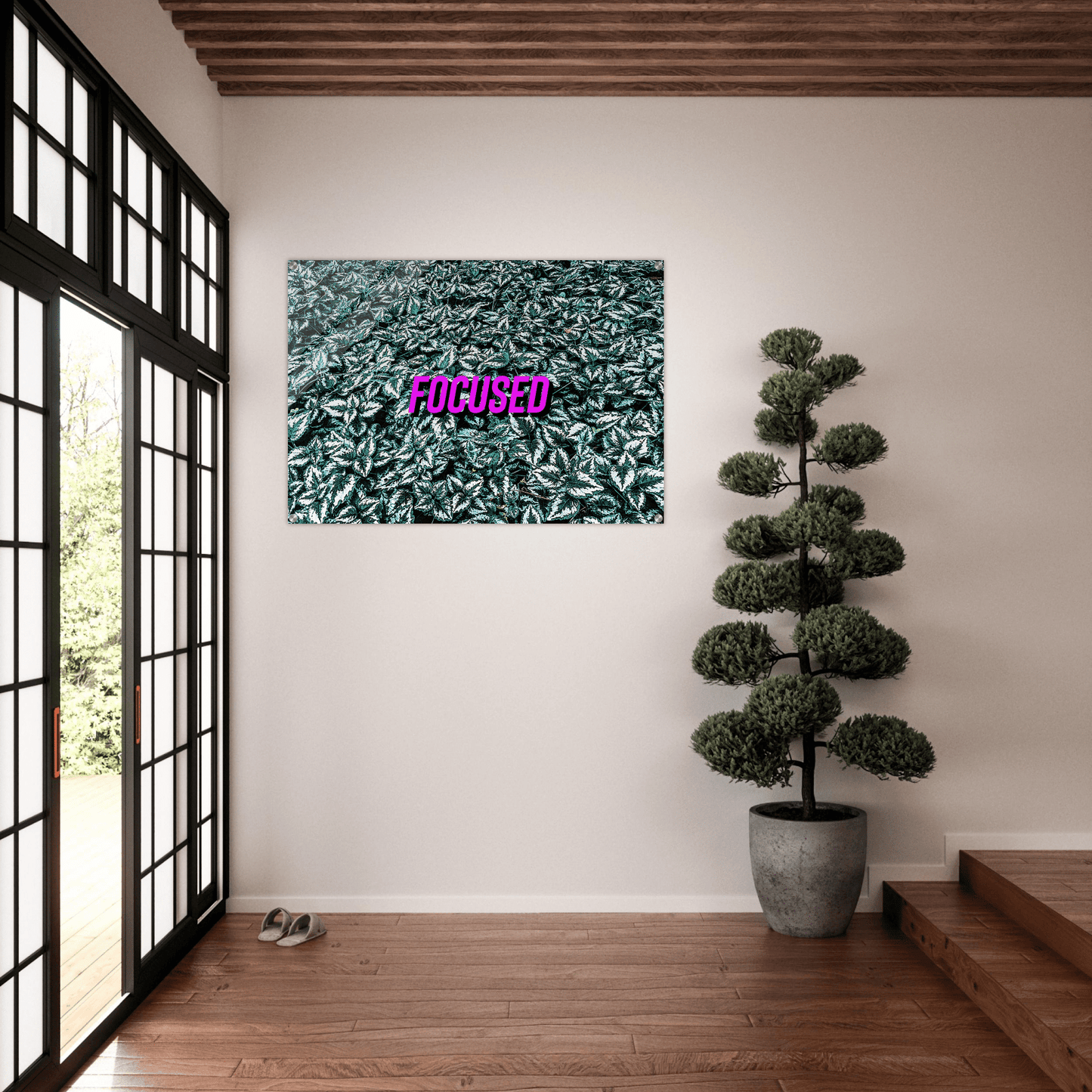 FOCUSED Acrylic Print
