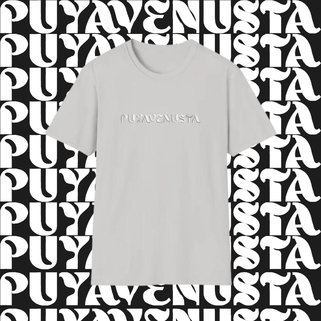 PUYAVENUSTA (WHITE LOGO) - UNISEX SOFTSTYLE T-SHIRT - PUYAVENUSTA