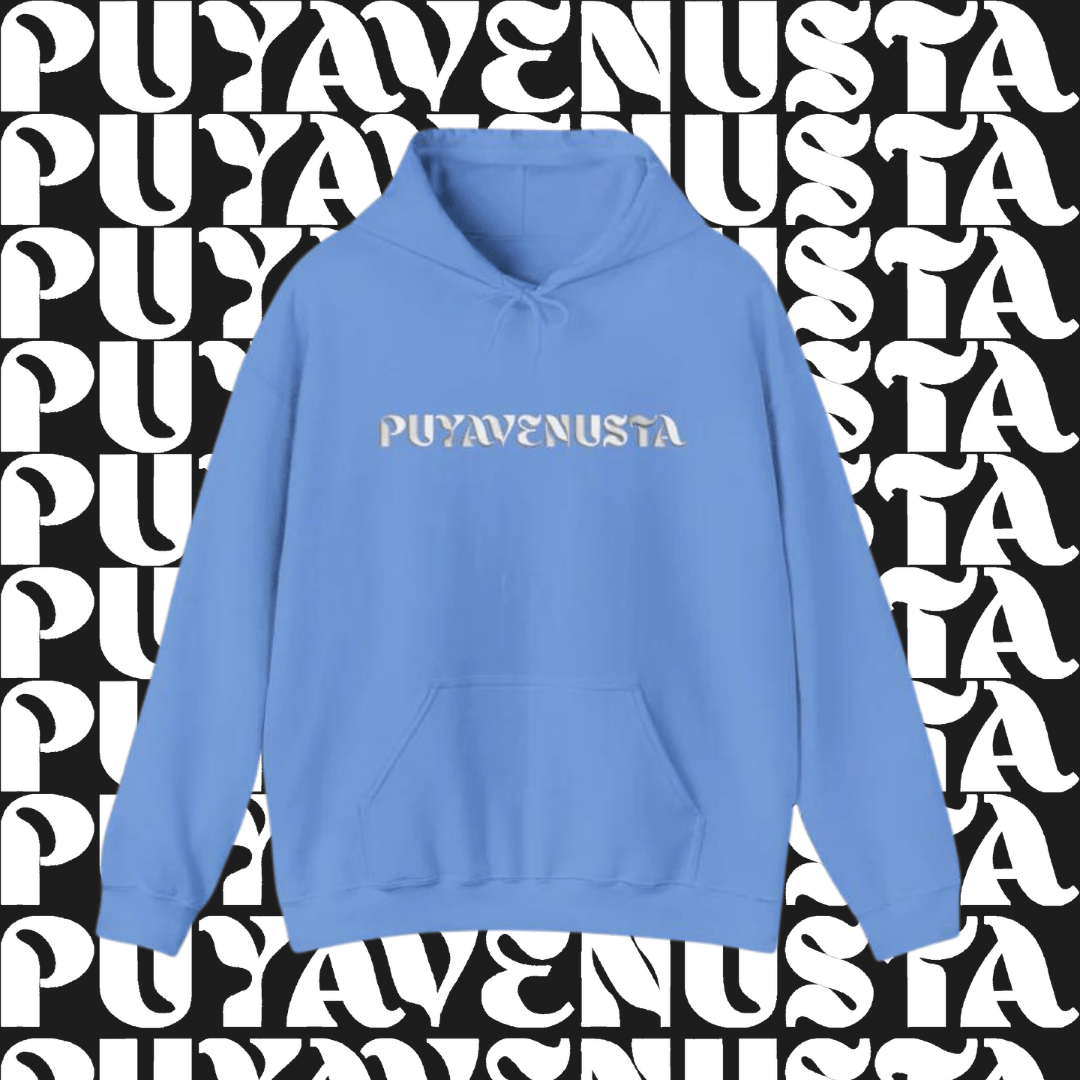 PUYAVENUSTA (WHITE LOGO) - HOODIE - PUYAVENUSTA