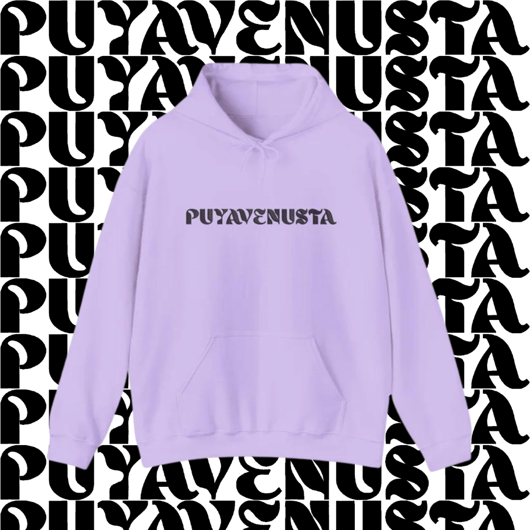 PUYAVENUSTA (BLACK LOGO) - HOODIE - PUYAVENUSTA