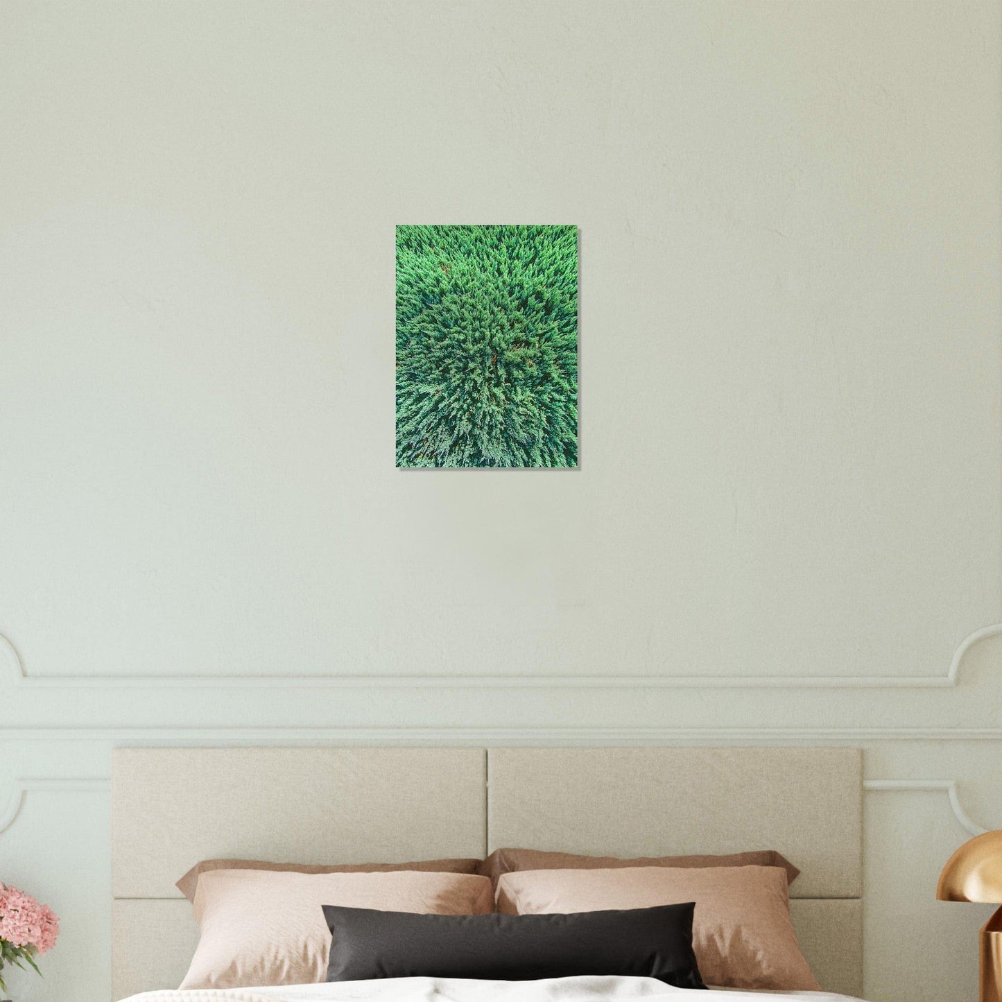 Evergreen Brushed Aluminum Print
