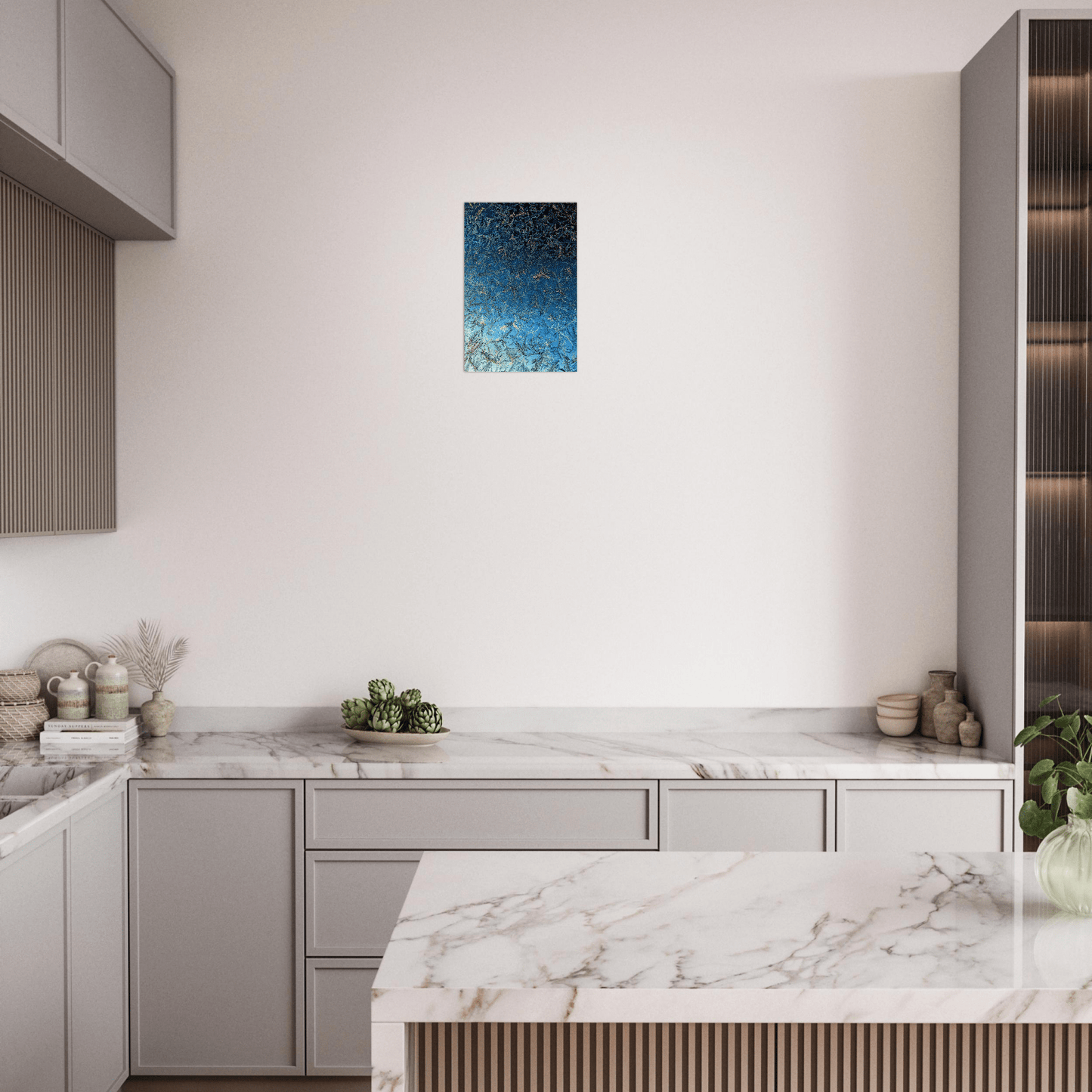 Frosted Skies Brushed Aluminum Print