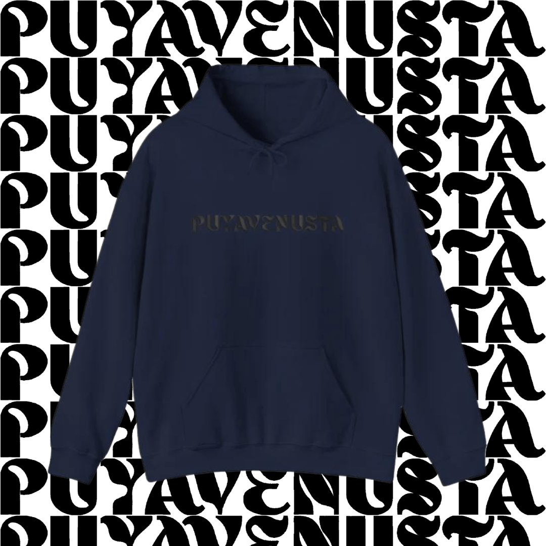PUYAVENUSTA (BLACK LOGO) - HOODIE - PUYAVENUSTA