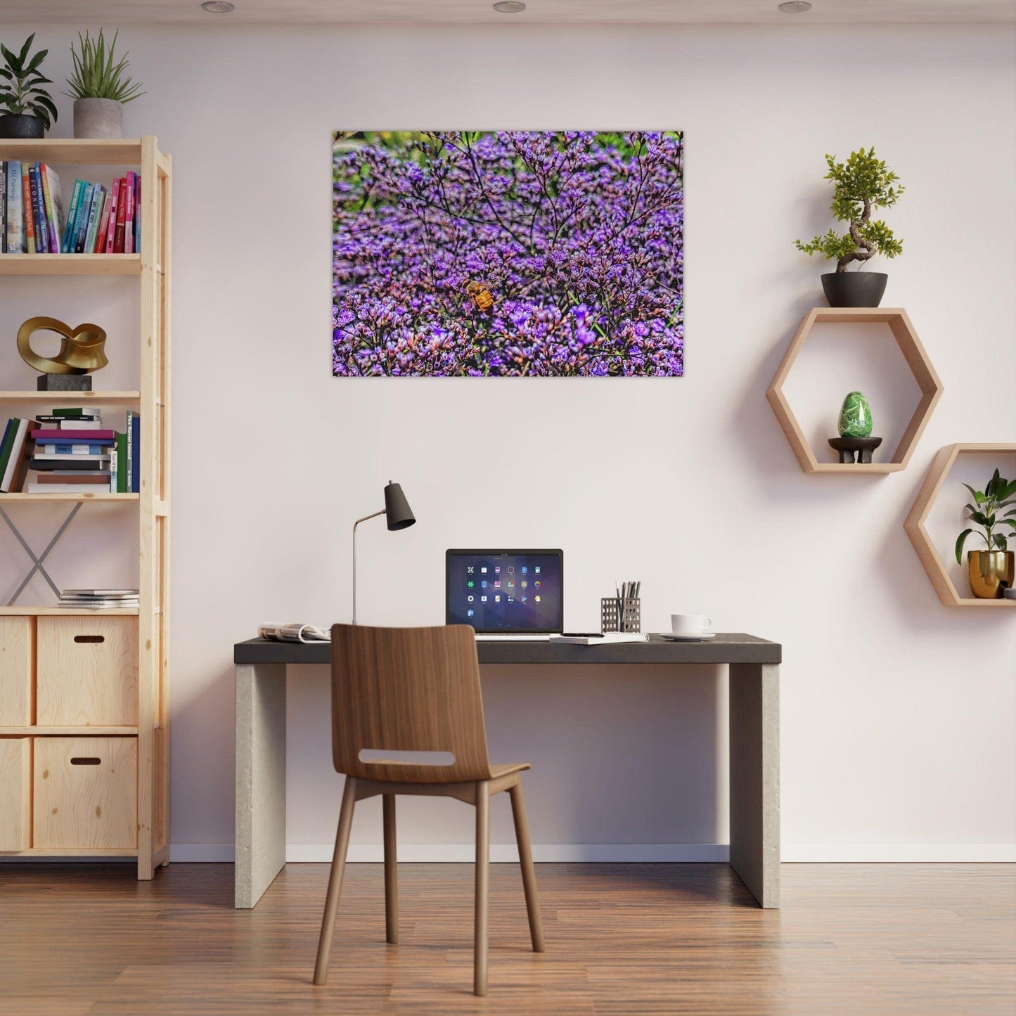 Flight of the Bumblebee Brushed Aluminum Print
