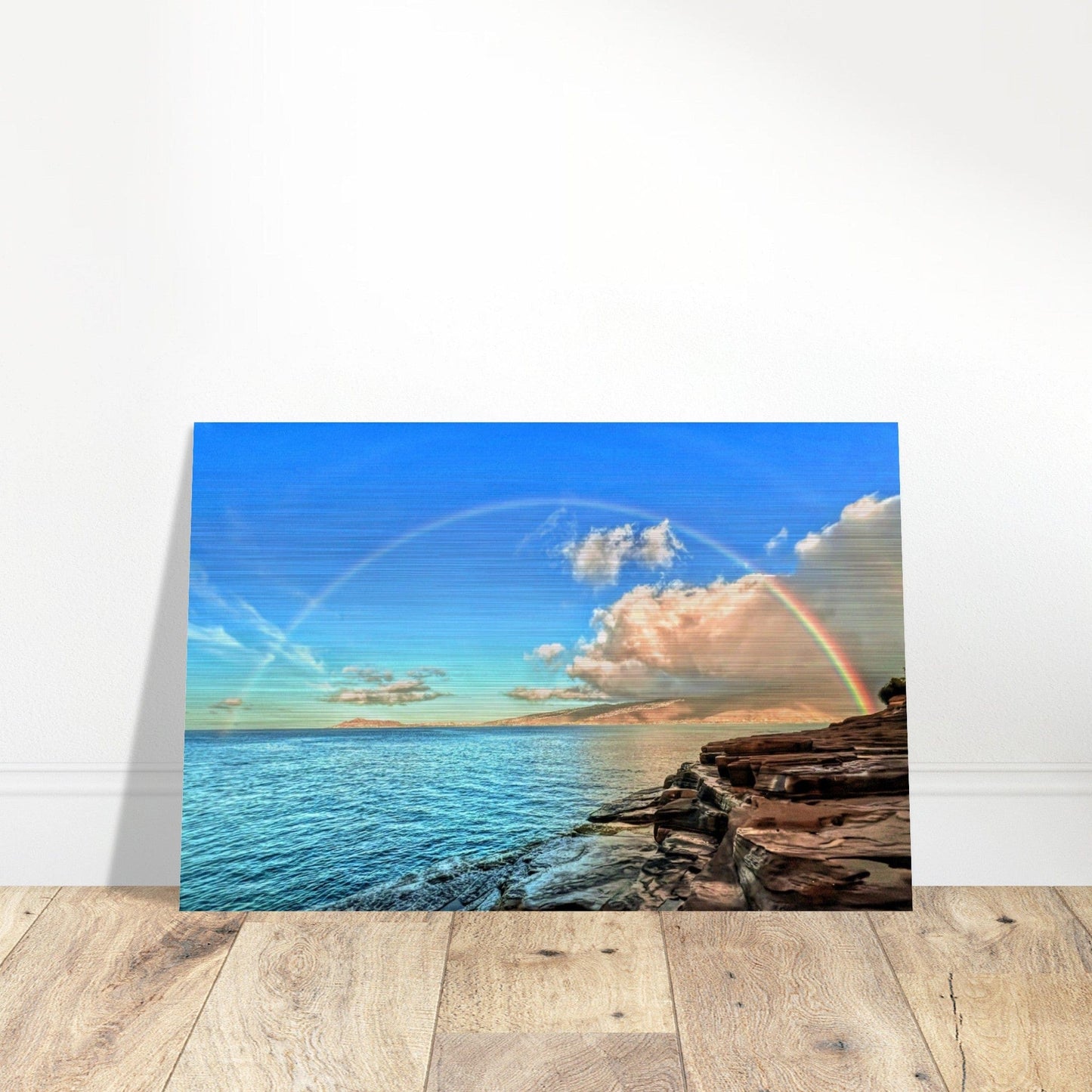 Hawaiian Paradise Brushed Aluminum Print