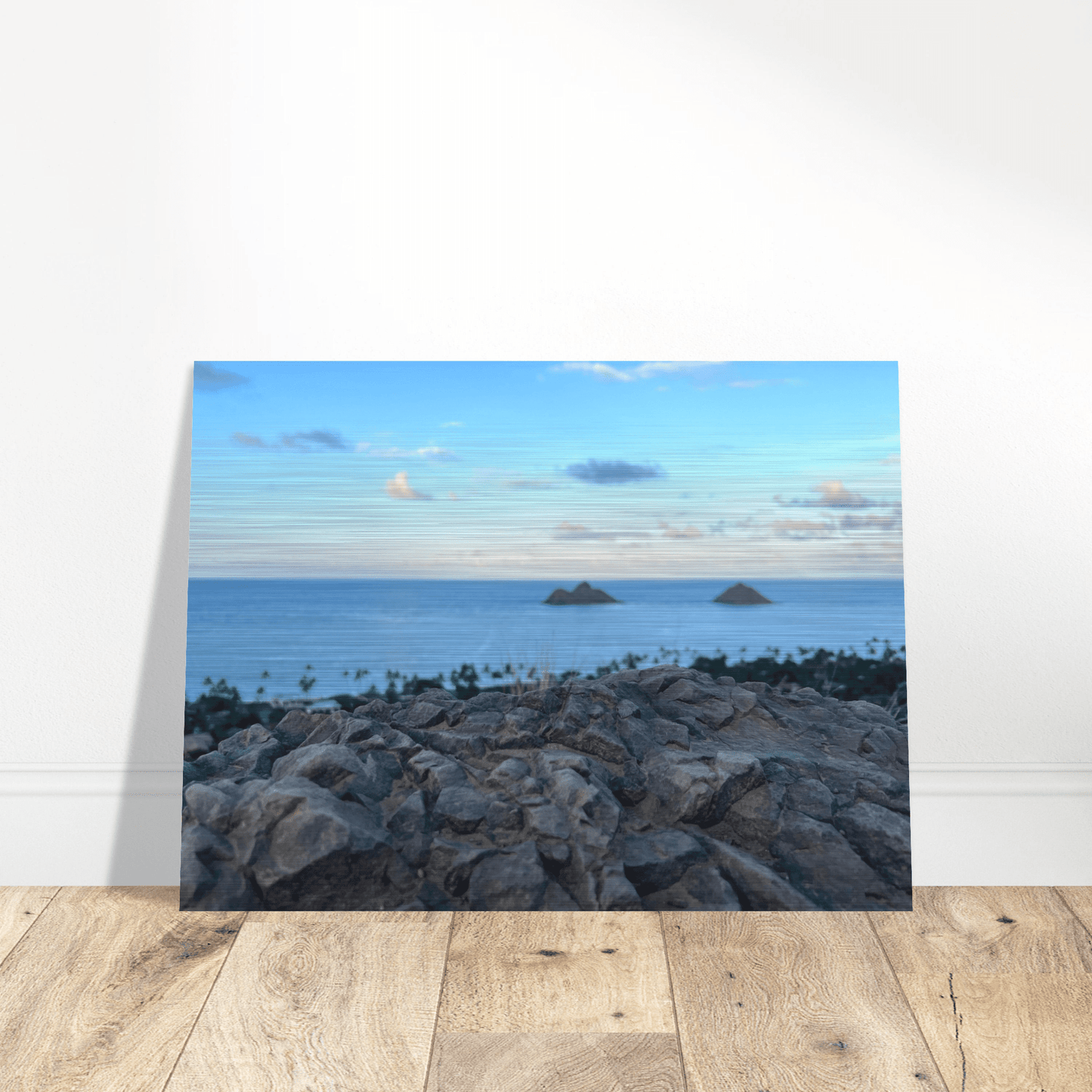 Cliff Home Brushed Aluminum Print