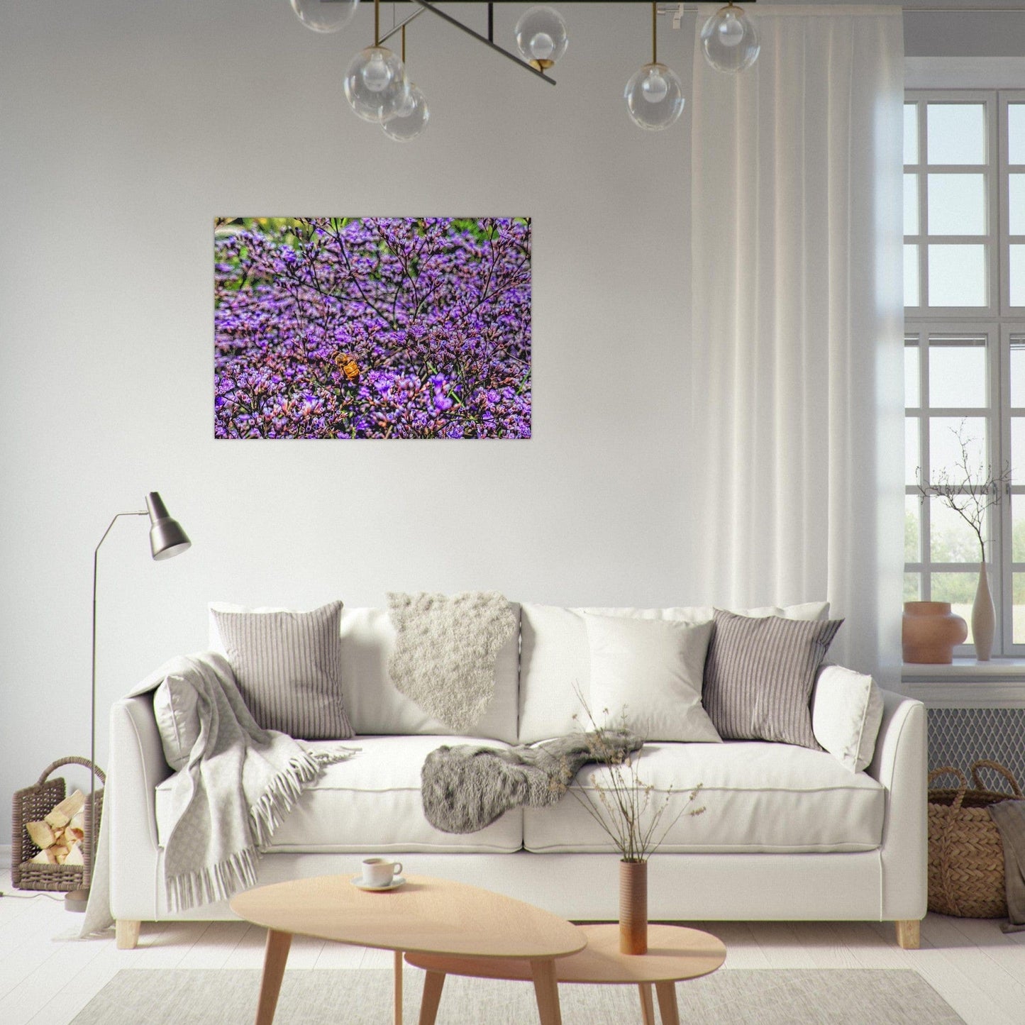 Flight of the Bumblebee Brushed Aluminum Print