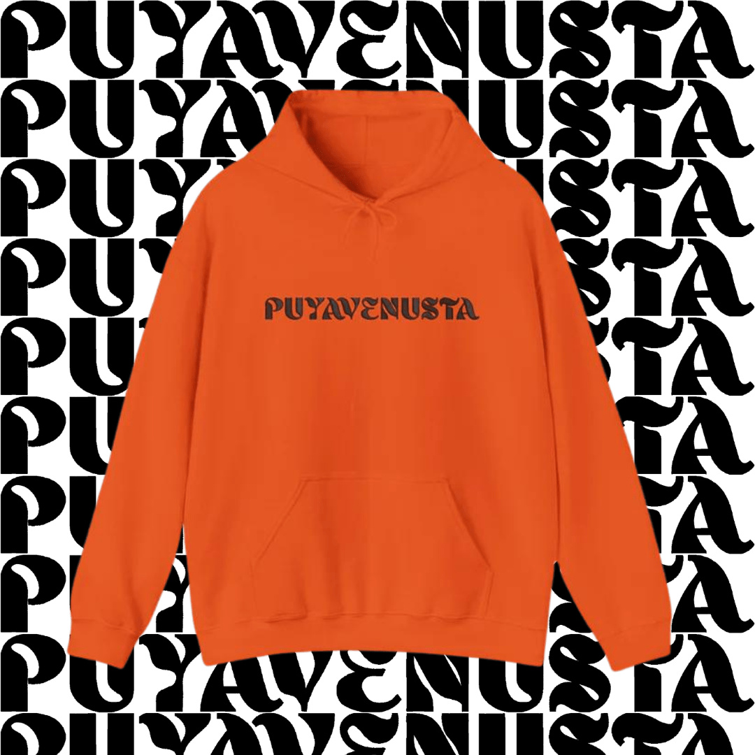 PUYAVENUSTA (BLACK LOGO) - HOODIE - PUYAVENUSTA