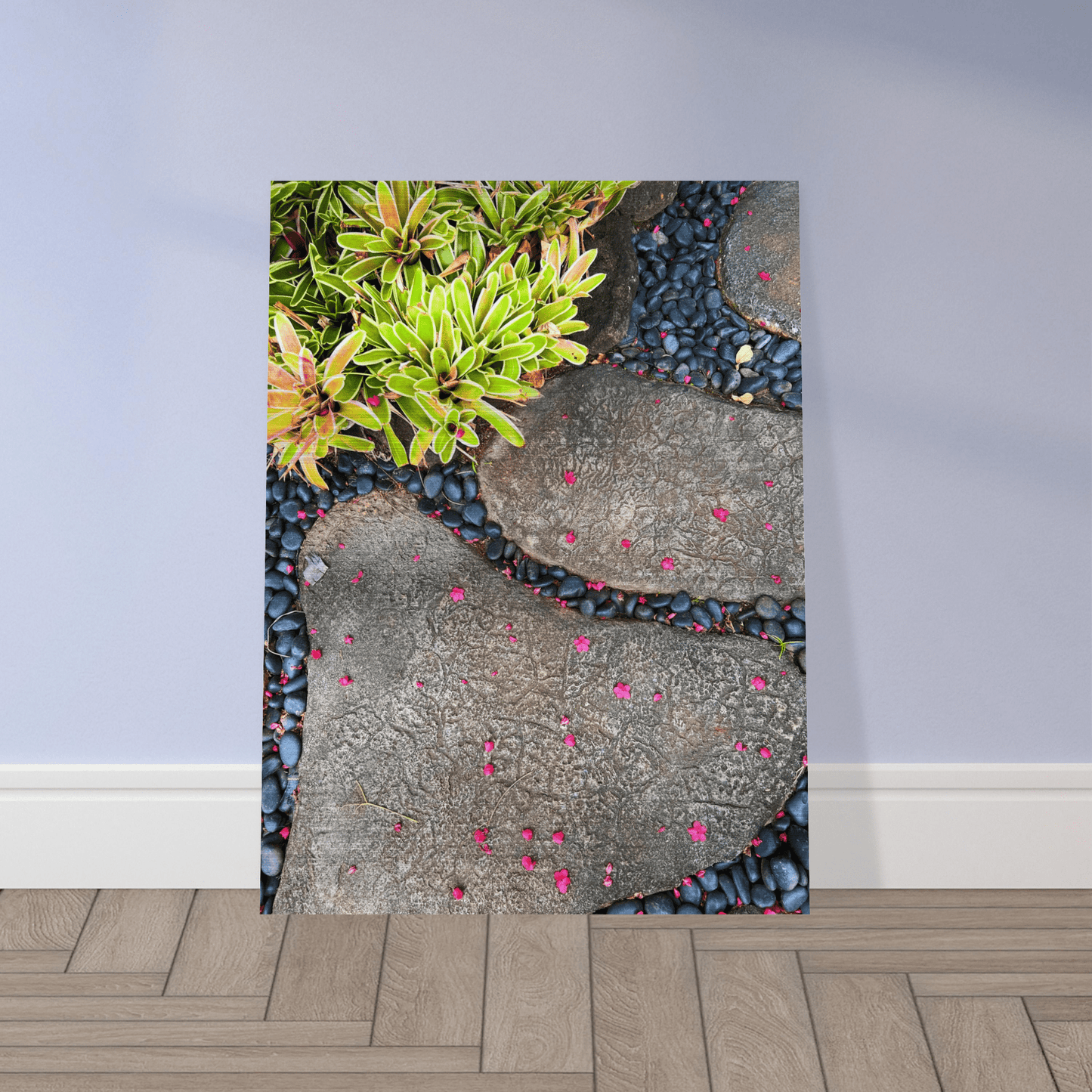 Steps in Paradise Brushed Aluminum Print