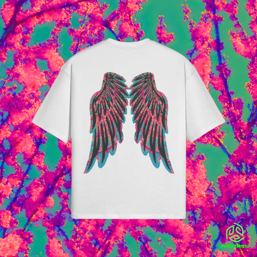 RIO FLAMES - PREMIUM COTTON BOXY T-SHIRT - PUYAVENUSTA