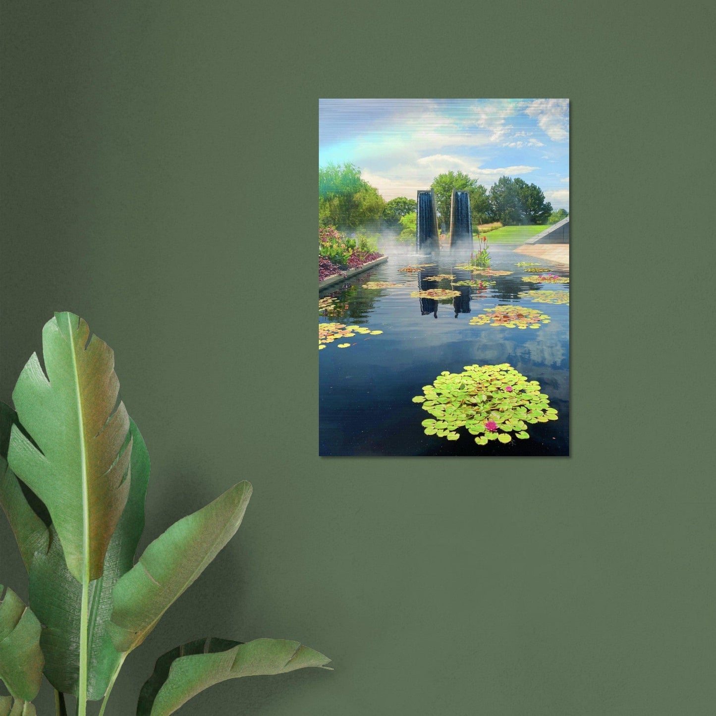 Colorado Springs Brushed Aluminum Print