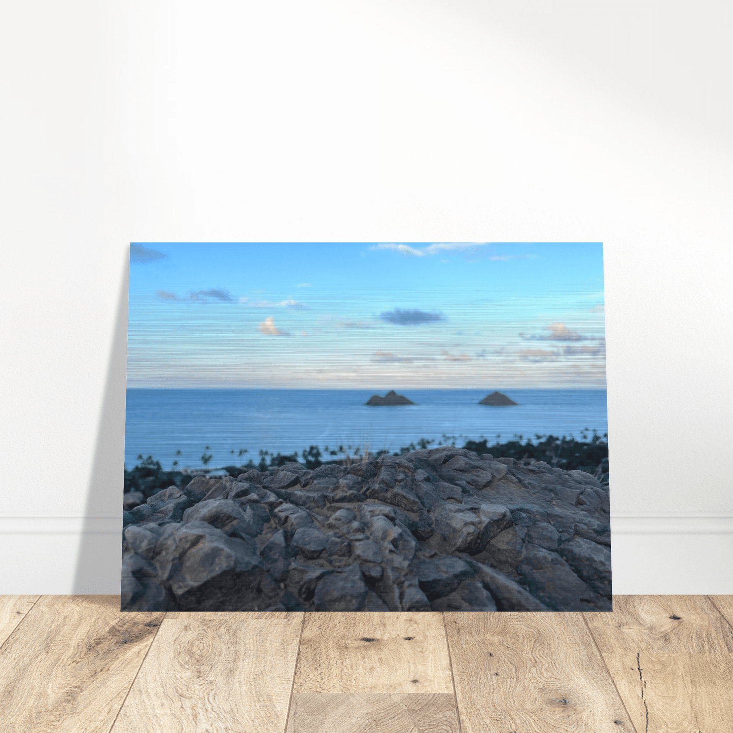 Cliff Home Brushed Aluminum Print