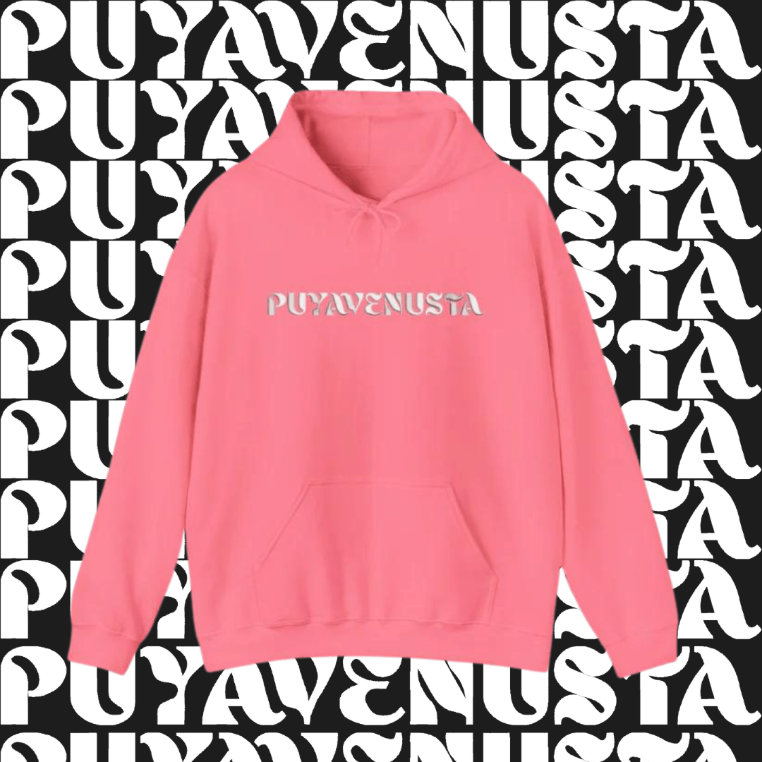 PUYAVENUSTA (WHITE LOGO) - HOODIE - PUYAVENUSTA