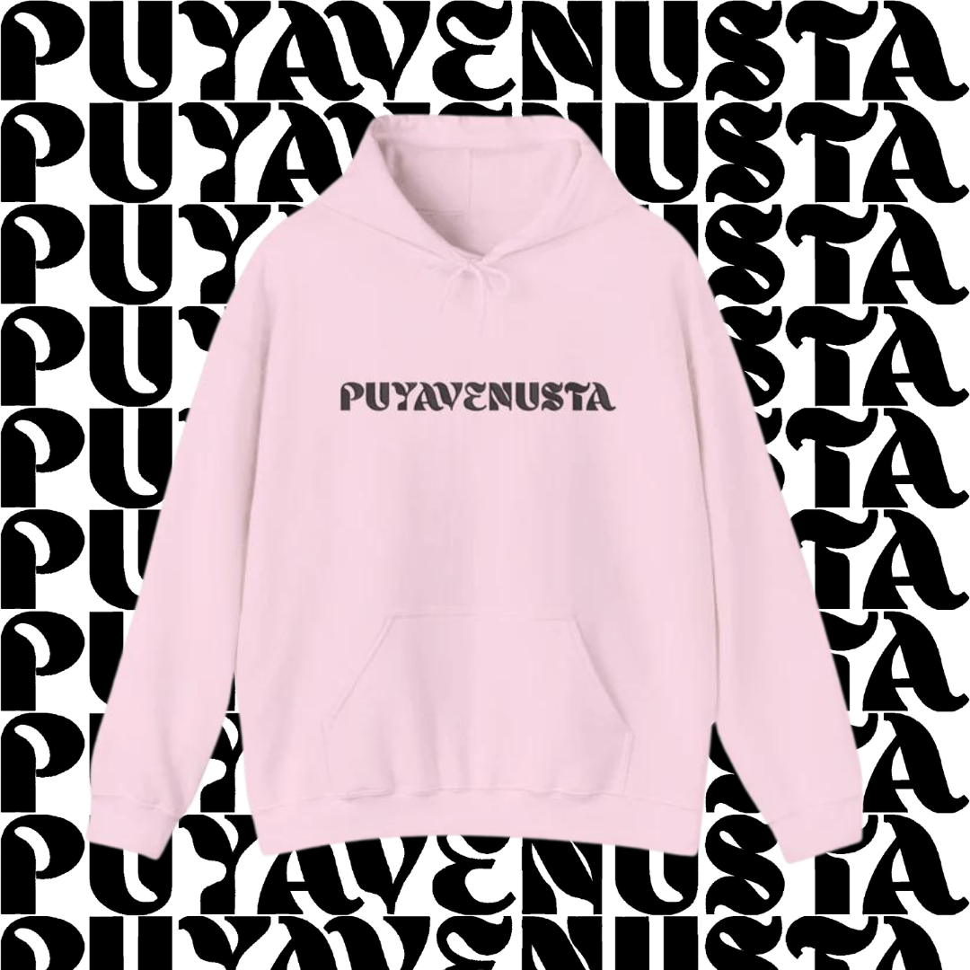 PUYAVENUSTA (BLACK LOGO) - HOODIE - PUYAVENUSTA