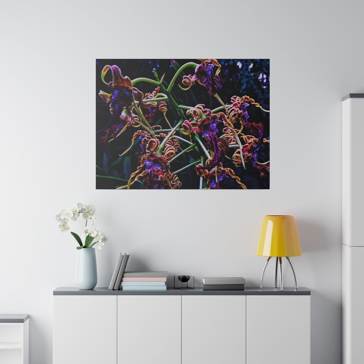 Orchidia Matte Canvas Print - PUYAVENUSTA