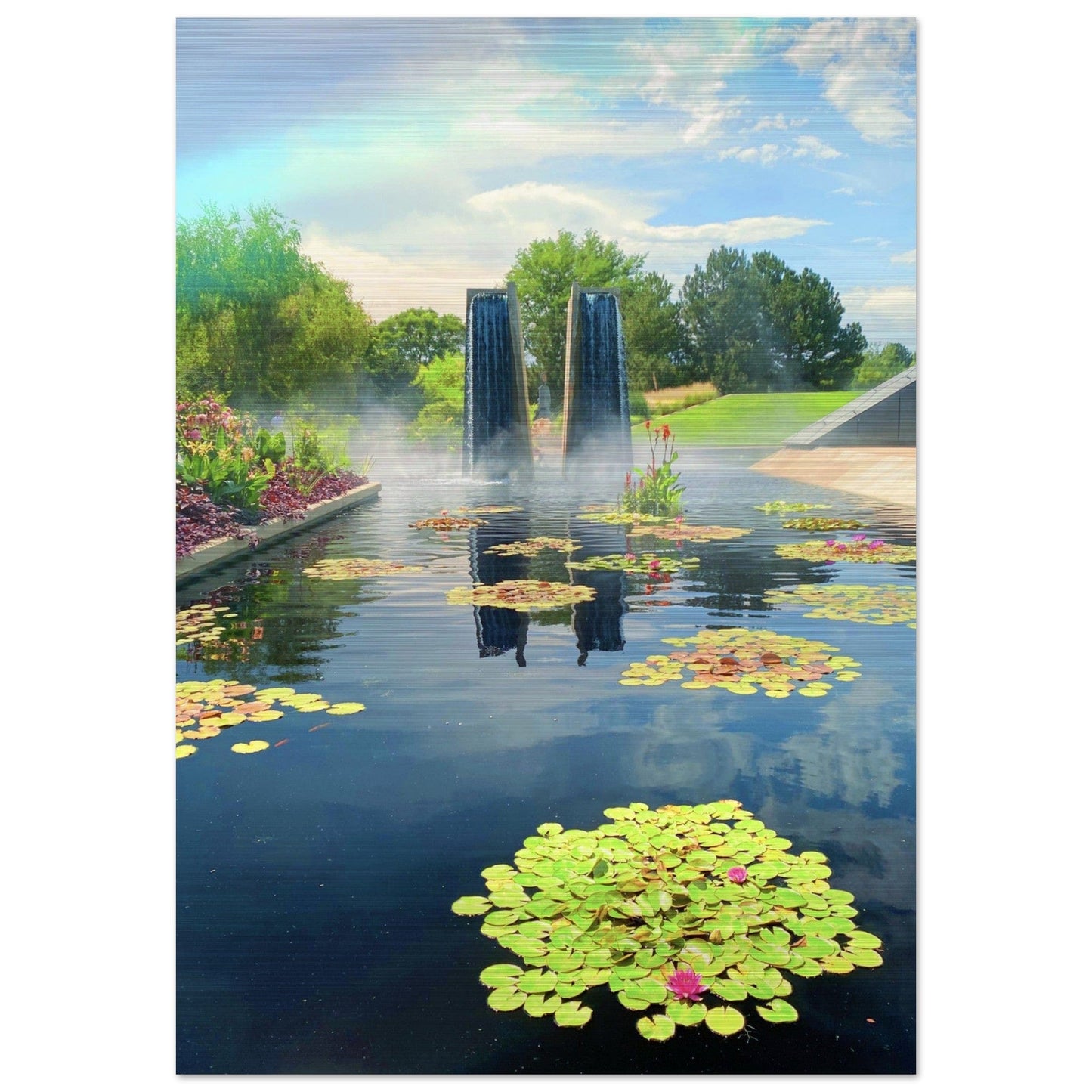 Colorado Springs Brushed Aluminum Print