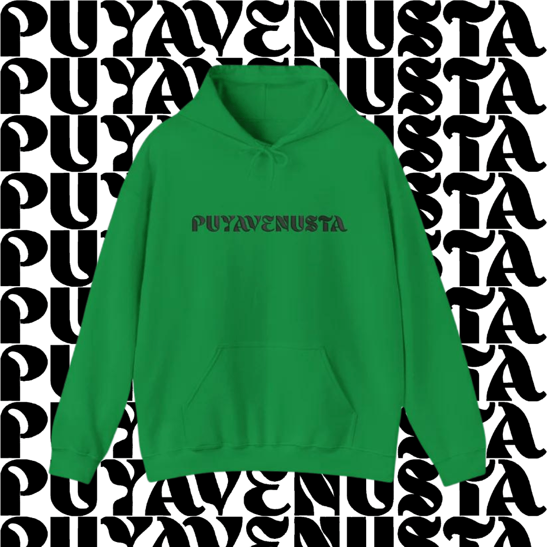 PUYAVENUSTA (BLACK LOGO) - HOODIE - PUYAVENUSTA