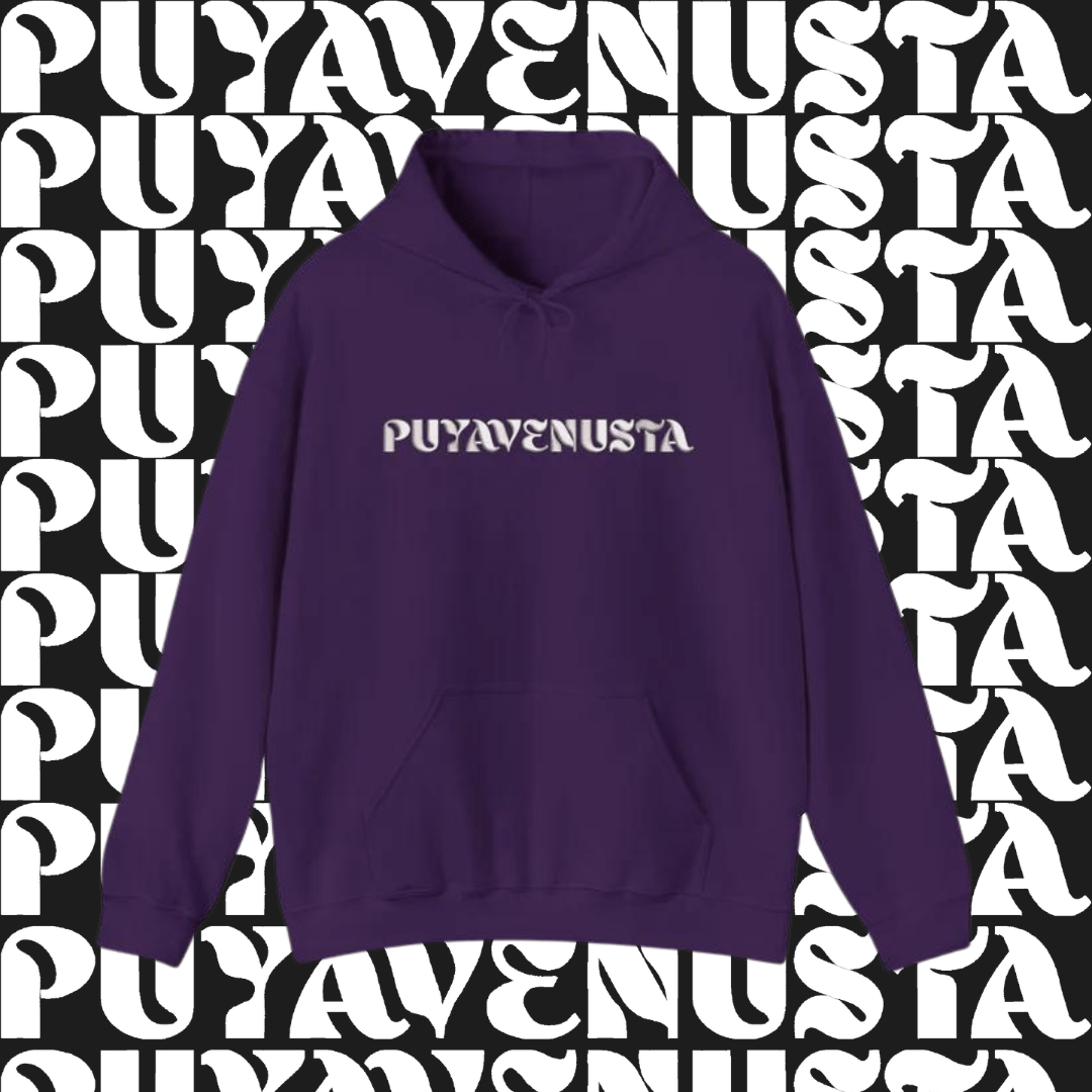 PUYAVENUSTA (WHITE LOGO) - HOODIE - PUYAVENUSTA